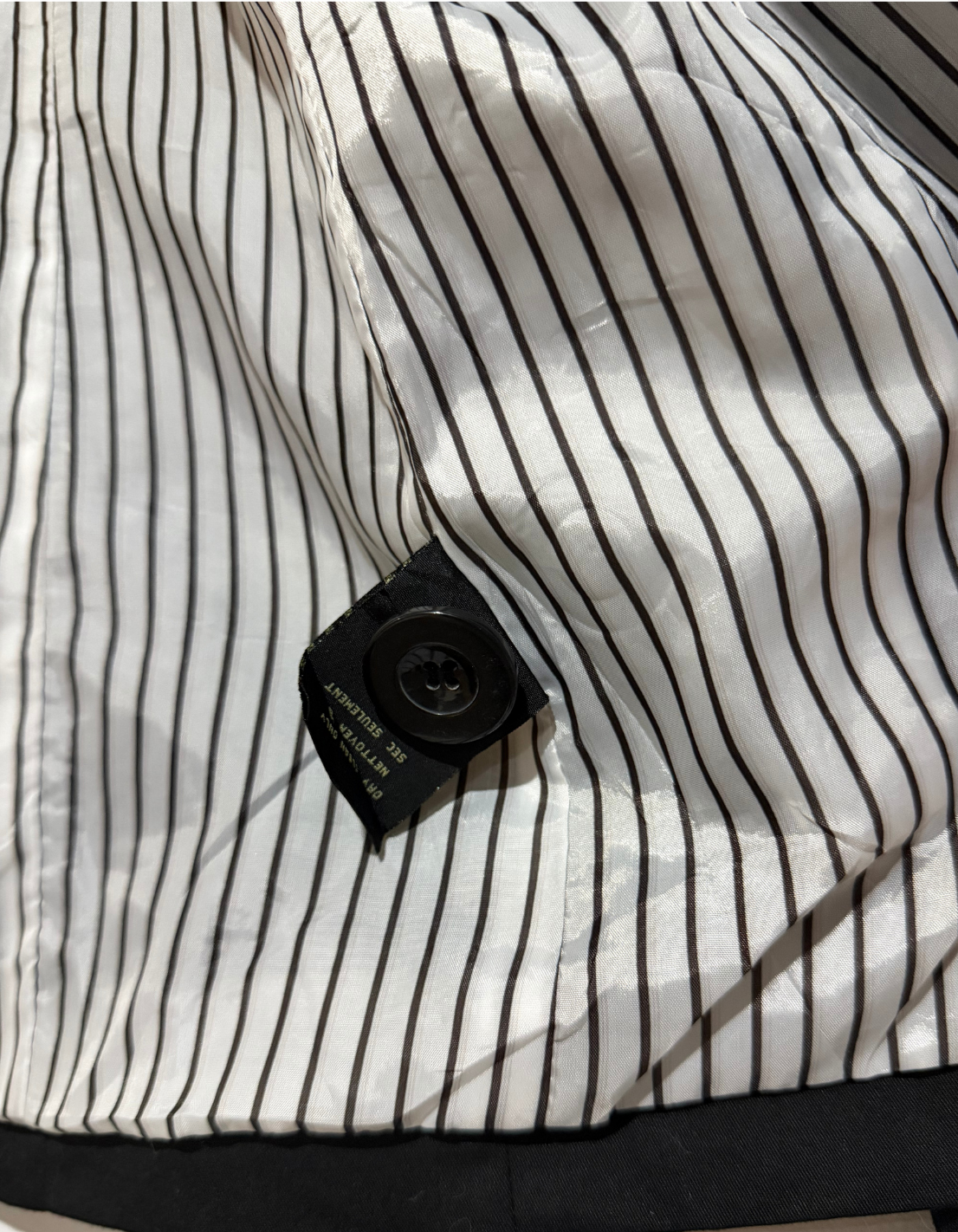 Blazer Della Spiga Italy negro clásico | vintage | talla M