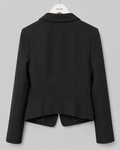 Blazer entallado ONLY | Cierres metálicos | Talla 36