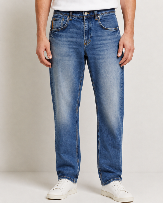 Jeans ZARA MAN Premium Denim | Corte recto | Talla 38 | Usados