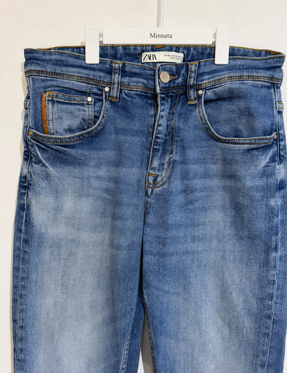 Jeans ZARA MAN Premium Denim | Corte recto | Talla 38 | Usados