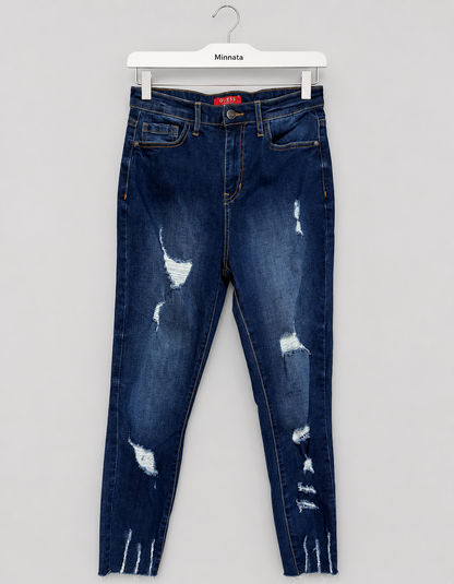 Jeans Guess Skinny Tiro Alto Desgastados | Talla indicada 38 - 40  Elasticados
