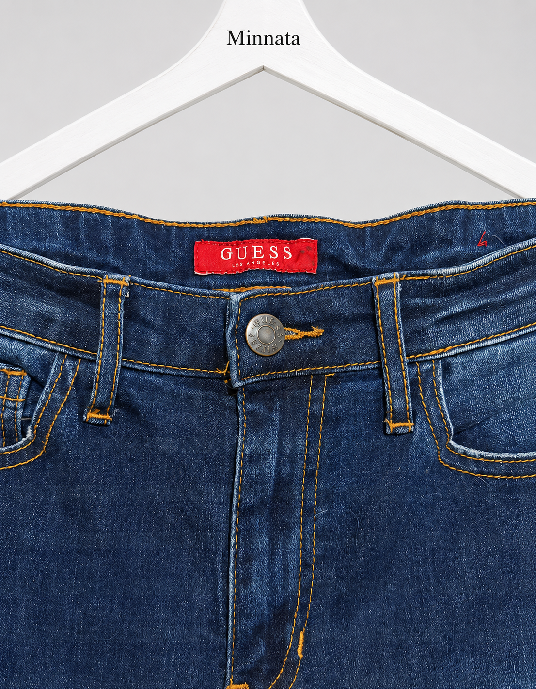 Jeans Guess Skinny Tiro Alto Desgastados | Talla indicada 38 - 40  Elasticados