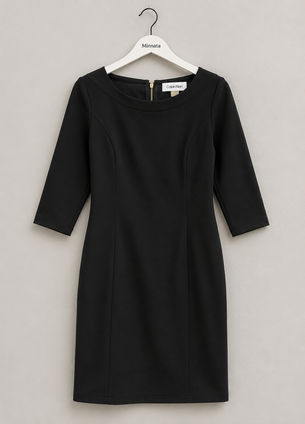 Vestido Tubo Calvin Klein Manga 3/4 | Talla indicada 12 (equiv. L)