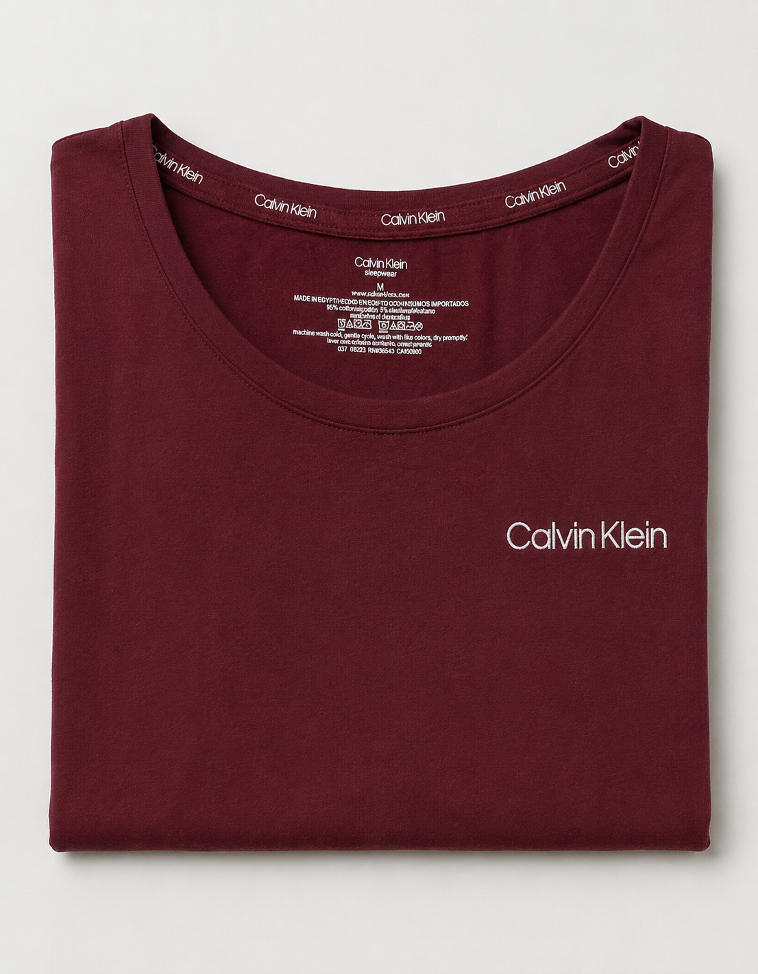 Polera Manga Larga Calvin Klein | Talla indicada M