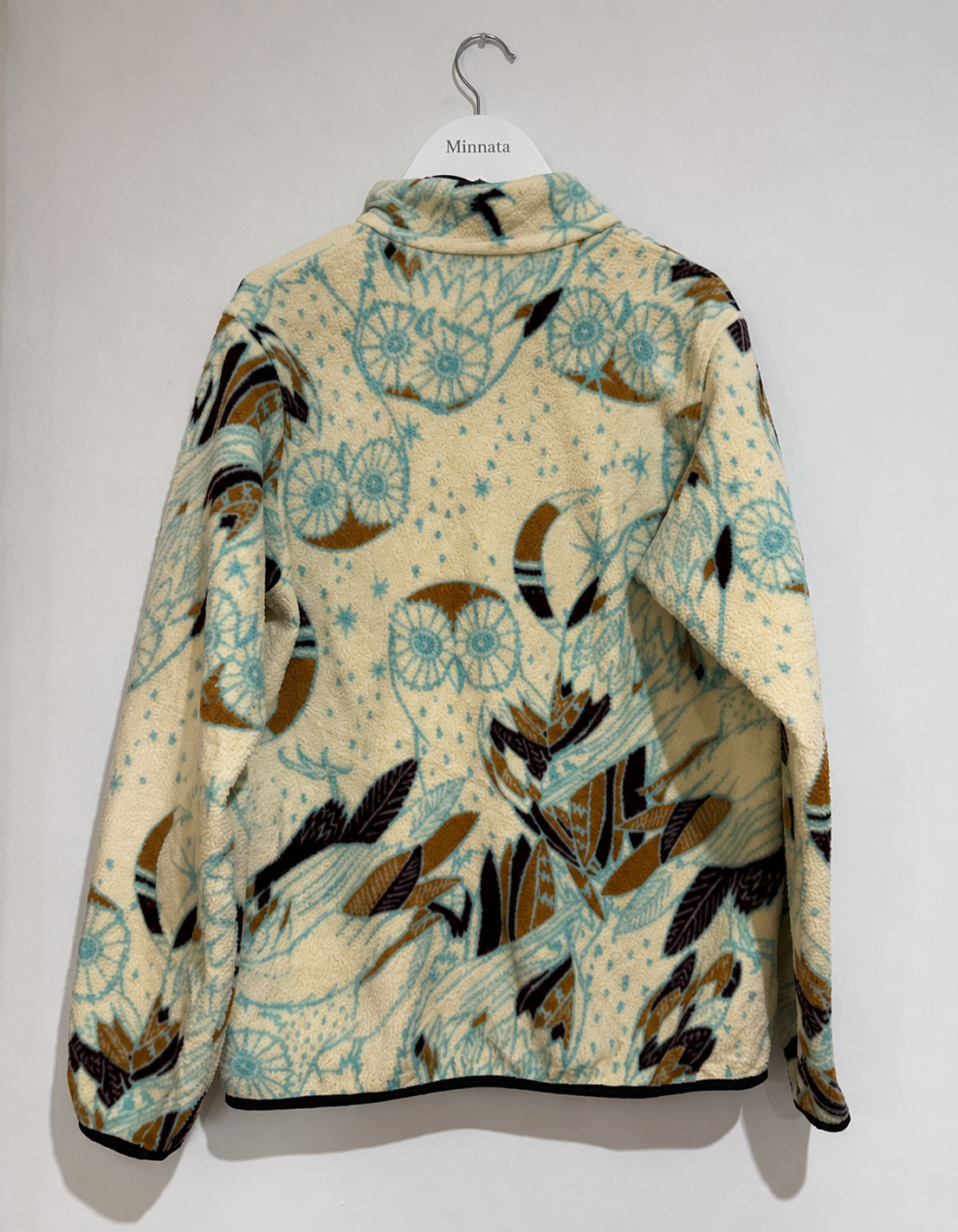 Patagonia Synchilla Snap-T Fleece | Estampado Búhos | Talla indicada M