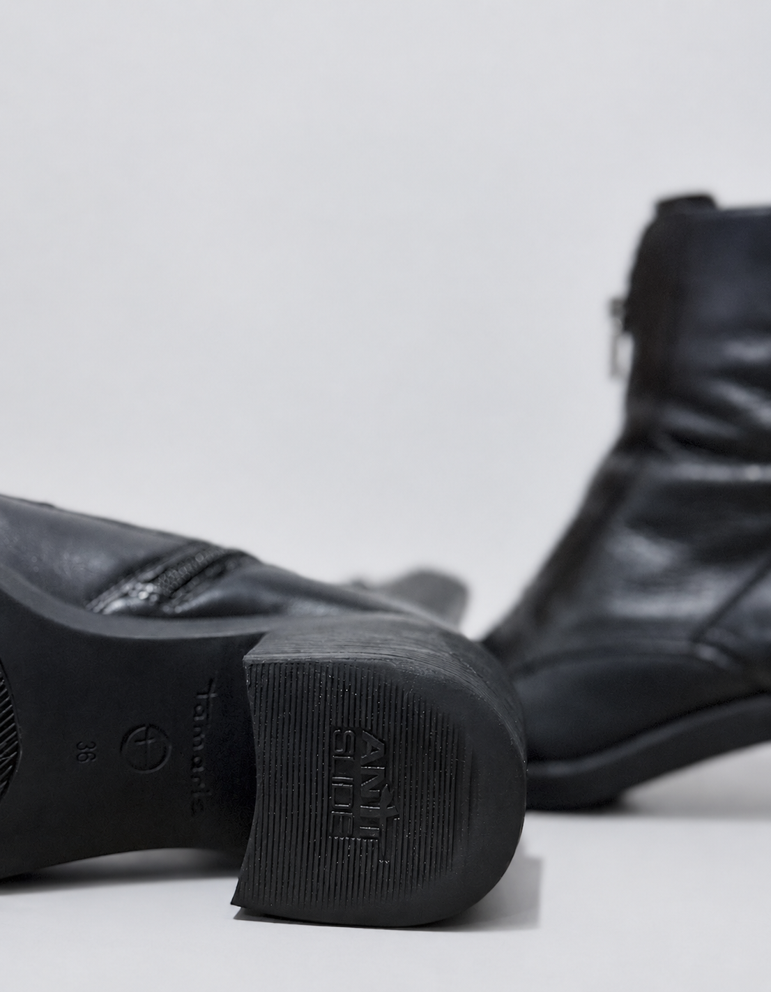 Botines Tamaris Anti Slide de Cuero genuino | Talla indicada 36