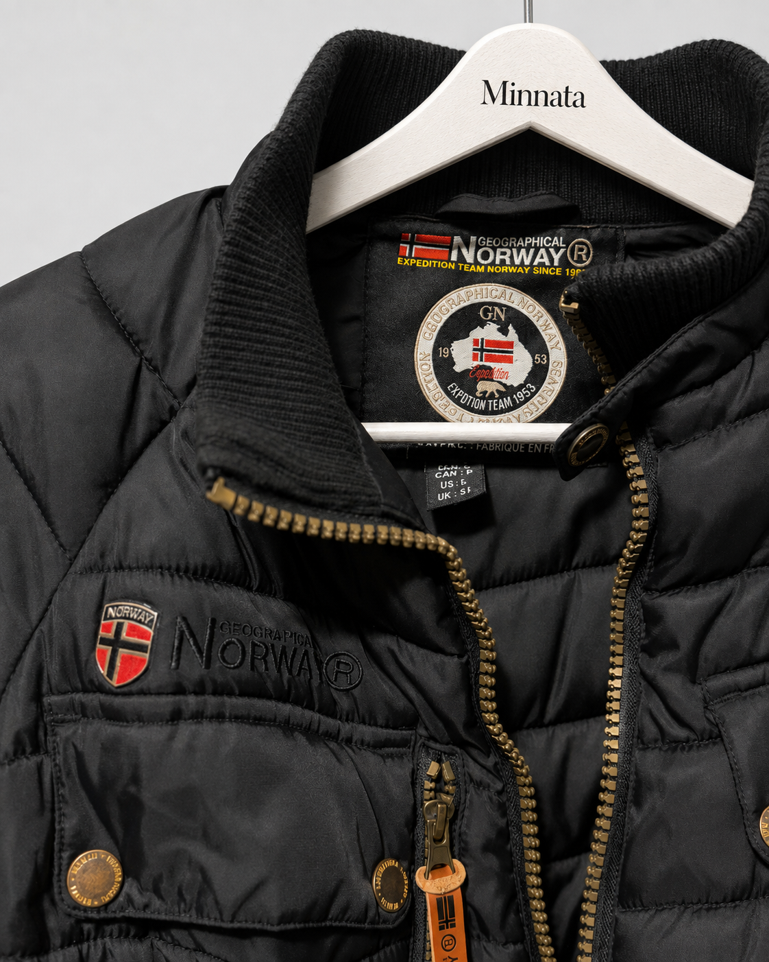 Chaqueta puffer biker Geographical NORWAY (Legend Collection 1955)| Unisex