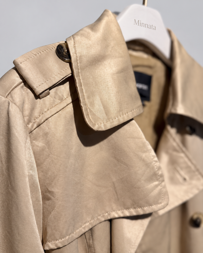 Trench coat Koton | Beige/camel clásico  | talla 36 / S)