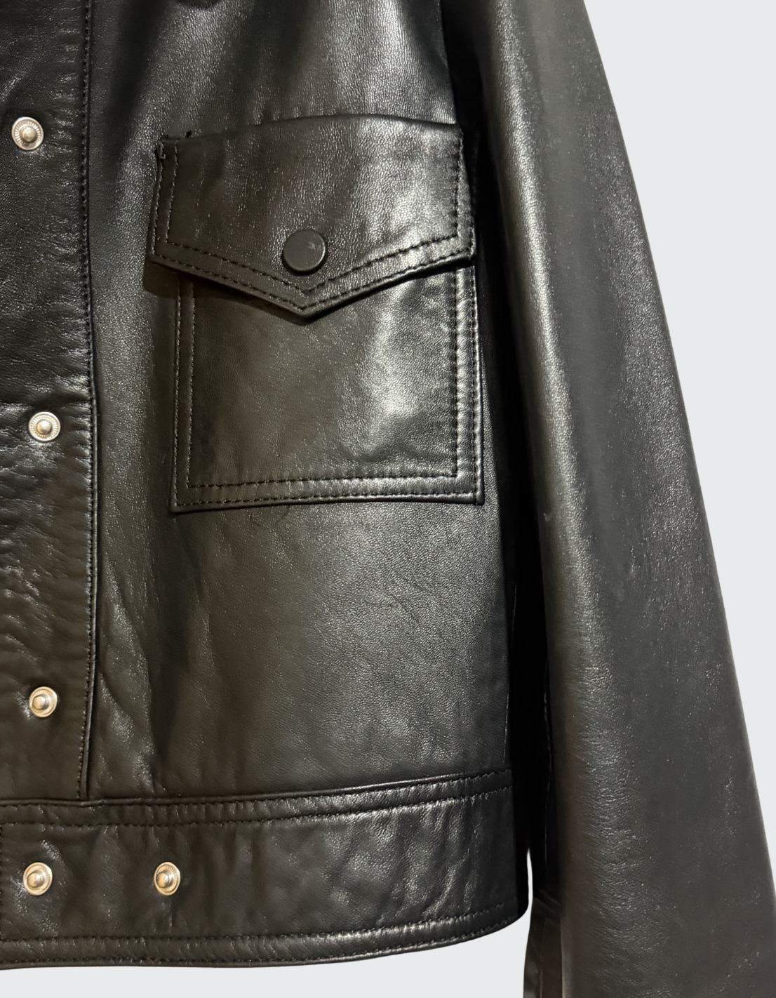 Chaqueta Zara | COLLECTION LIMITED EDITION | cuero genuino | Talla indicada M