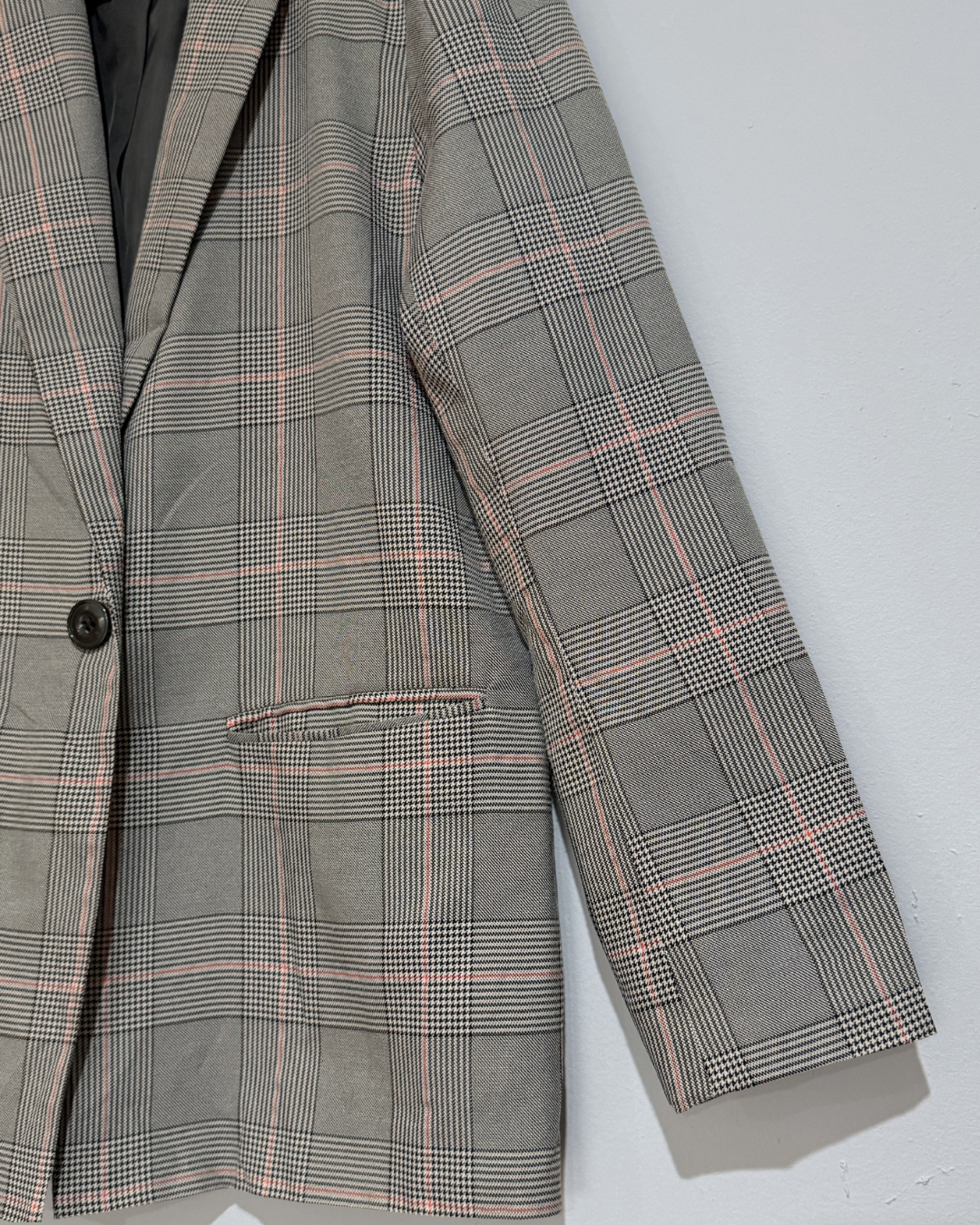 Blazer Jacqueline de Yong estilo Príncipe de Gales | Talla indicada 40