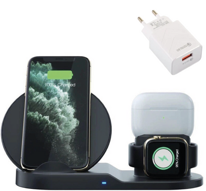 Cargador inalámbrico Dock™ 3 en 1